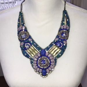 Bold statement necklace